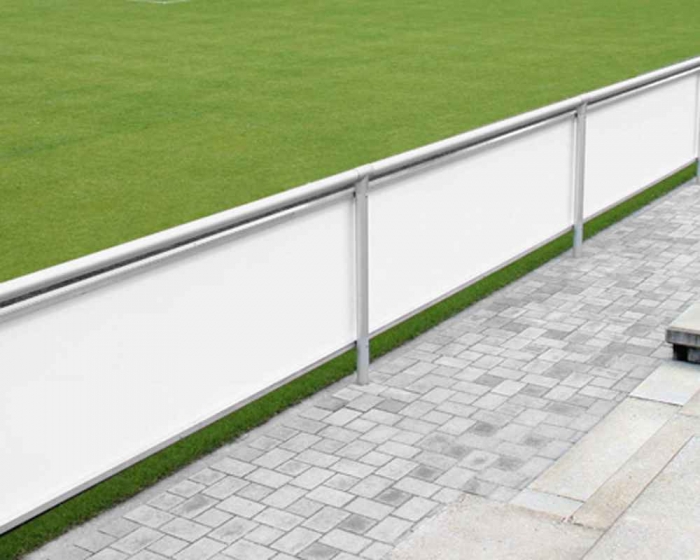 Bandenwerbe System für vorhandene Sportplatz Barriere